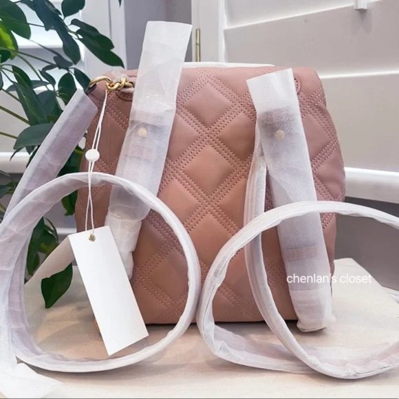 🌸NeW! Tory Burch Soft Fleming Mini Backpack - Picture 7 of 14